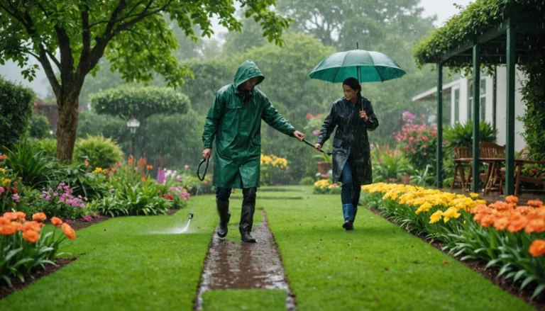 scarifier par temps de pluie