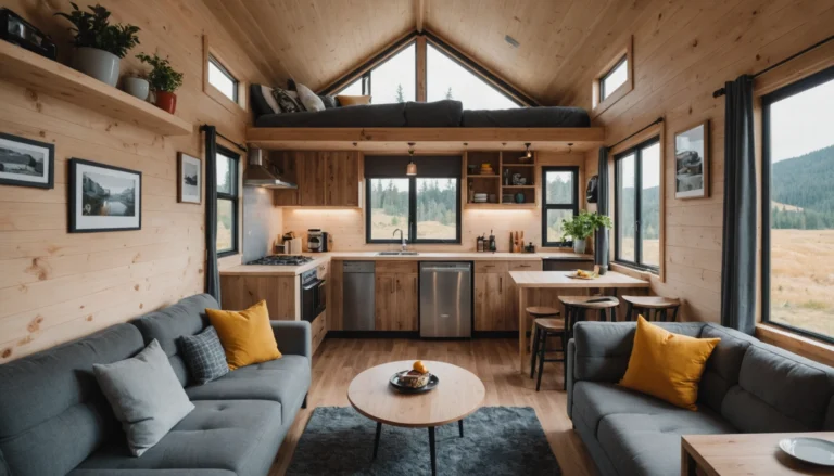 luxueuse mini-maison intérieur
