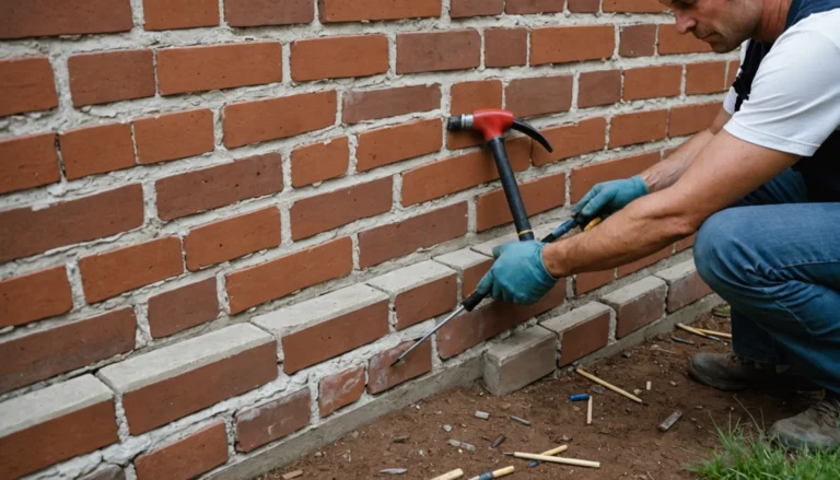 comment renforcer un mur sans fondation