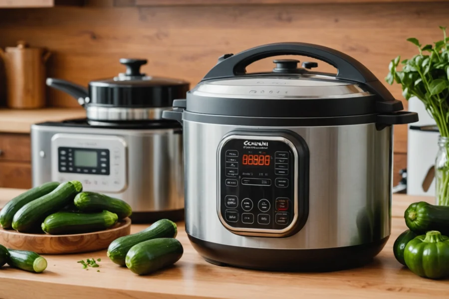 temps de cuisson des courgettes à la cocotte-minute