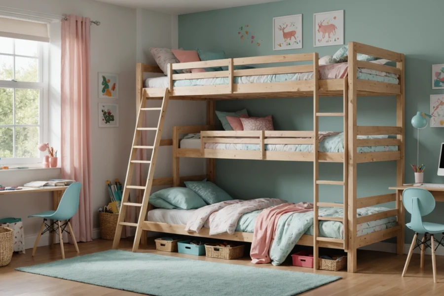 chambre pour 2 enfants peu d'espace